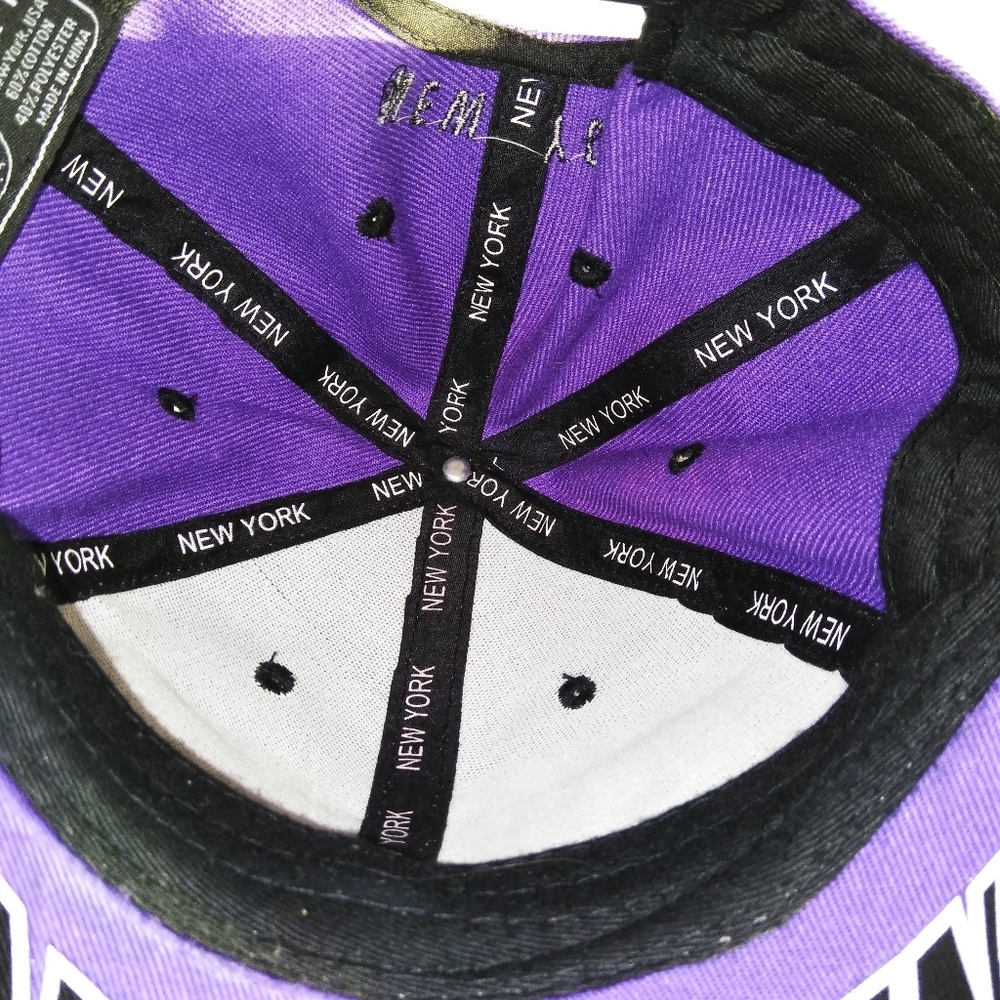 T&T Flat Billed New York Spellout Cap - Picture 5 of 8